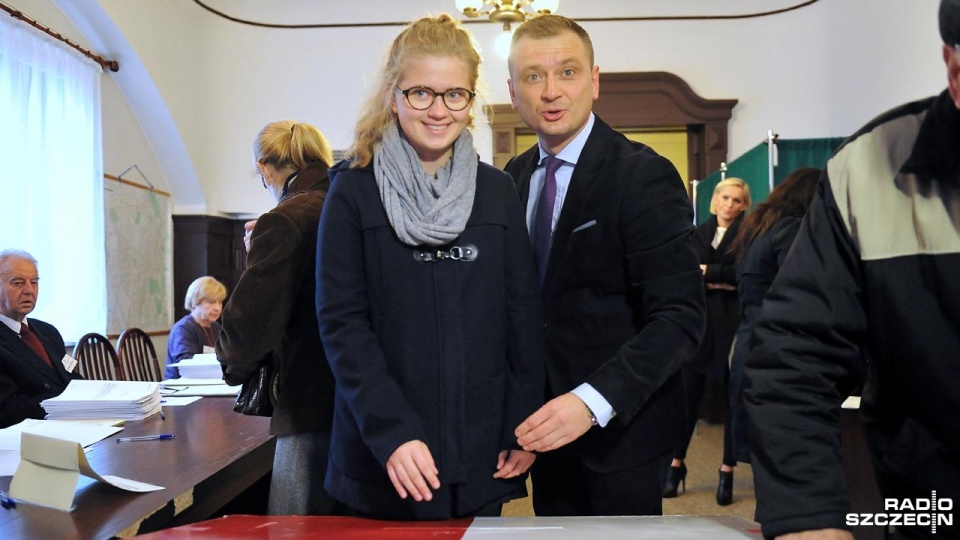 Sławomir Nitras. Fot. Łukasz Szełemej [Radio Szczecin]