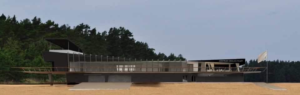 Budowa najnowocześniejszego centrum obsługi plaży na polskim wybrzeżu - taki cel postawiły przed sobą władze Kołobrzegu. Fot. www.kolobrzeg.pl
