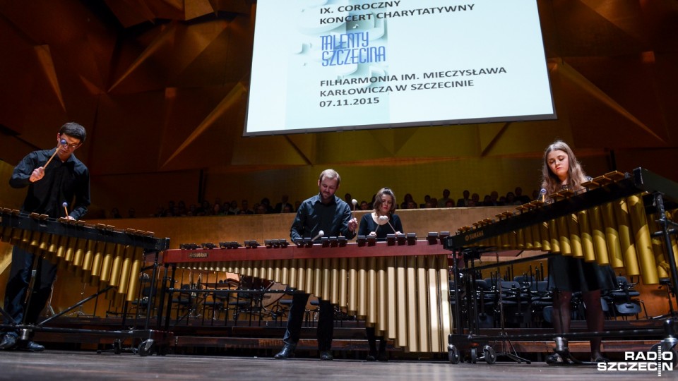 IX koncert charytatywny "Talenty Szczecina" Rotary Klub Szczecin International odbył się w sobotę wieczorem w szczecińskiej filharmonii. Fot. Jarosław Gaszyński [Radio Szczecin]
