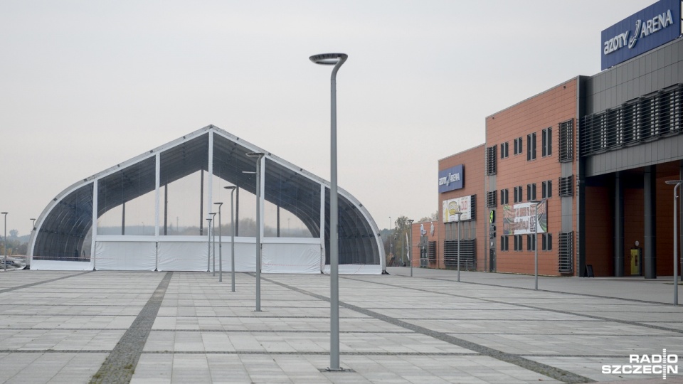 Największe zadaszone lodowisko w Szczecinie przy Azoty Arenie będzie otwarte w środę. Fot. Jarosław Gaszyński [Radio Szczecin/Archiwum]