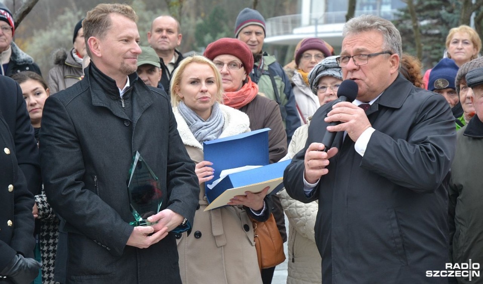 Kołobrzeg ma się czym pochwalić - mówi prezydent miasta Janusz Gromek. Fot. Przemysław Polanin [Radio Szczecin]