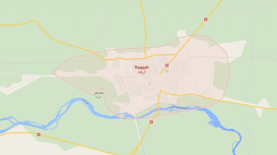 Syryjska Rakka, uznawana za stolicę Państwa Islamskiego. Fot. www.google.pl/maps