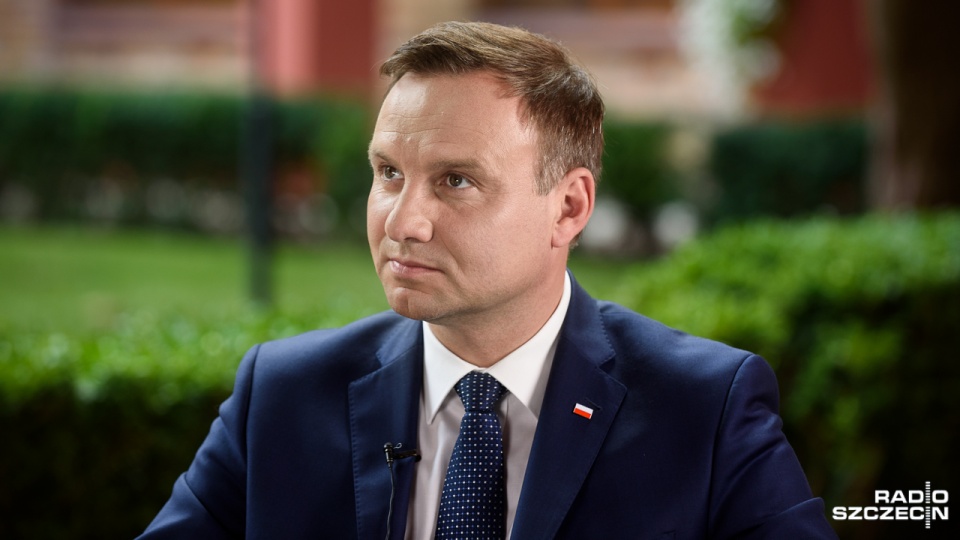 Prezydent Andrzej Duda ułaskawił Mariusza Kamińskiego. Fot. Konrad Nowak [Radio Szczecin/Archiwum]