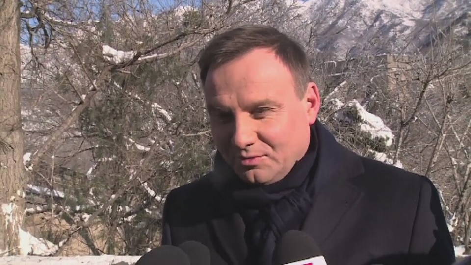 Duda: Złamano zasady powołując wcześniej sędziów TK. Fot. TVN24/x-news