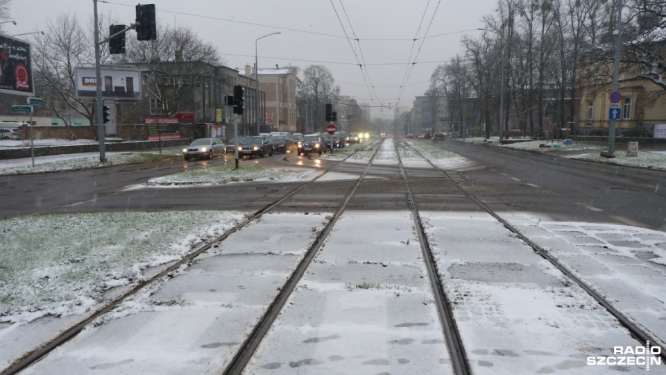 Zima na szczecińskich ulicach. Fot. Michał Król [Radio Szczecin]