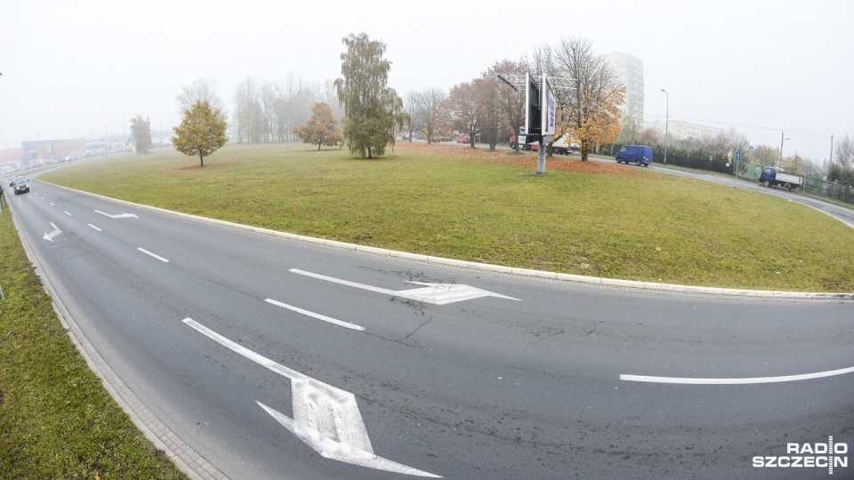 Teraz tramwaje linii 8 i 10 zawracają na ul. Kwiatowej, po ukończonej inwestycji mają dojeżdżać pod granice Szczecina. Fot. Jarosław Gaszyński [Radio Szczecin/Archiwum]