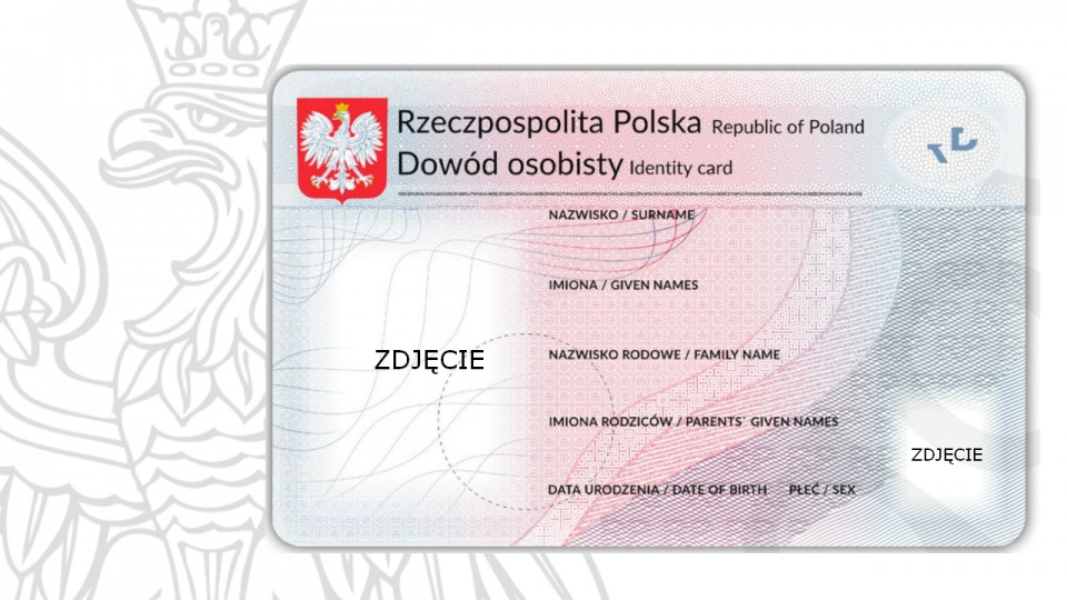 Nowy dowód osobisty. Fot. www.msw.gov.pl