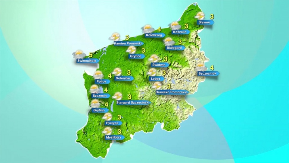 W poniedziałek termometry w regionie będą wskazywać od 3 do 5 stopni Celsjusza. Fot. TVN Meteo Active/x-news