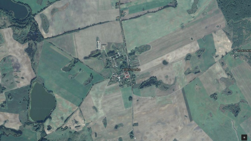 Do zdarzenia doszło w nocy na drodze w kierunku Lipian. Fot. www.googlemaps.com