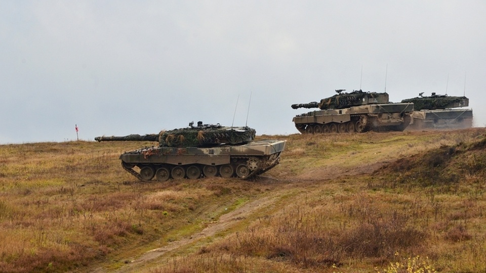 Oddziały polskie - czołgi Leopard. Fot. Artur Zakrzewski [MON/Archiwum]