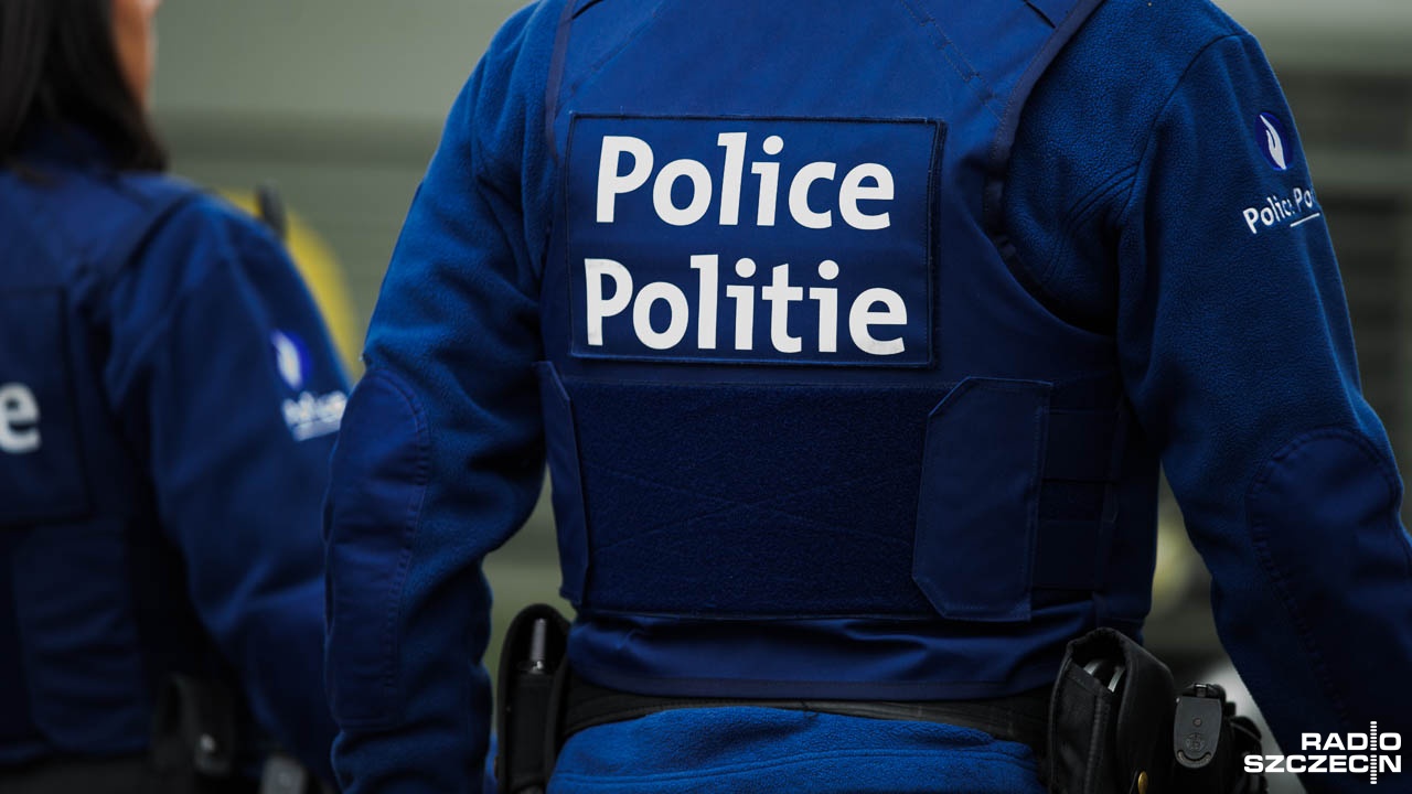 Policja w Belgii. Fot. Konrad Nowak [Radio Szczecin/Archiwum]