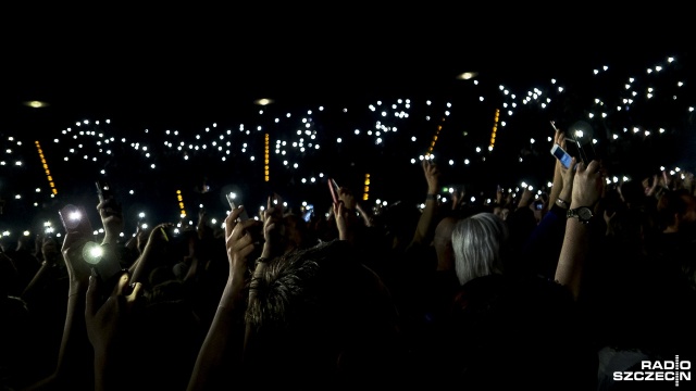 Koncert brytyjskiego duetu Hurts w Berlinie. Fot. Jarosław Gaszyński [Radio Szczecin] Słuchacze Radia Szczecin na koncercie Hurts [ZDJĘCIA]