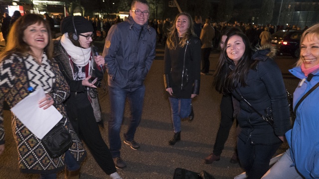 Sześcioro słuchaczy Radia Szczecin pojechało do Berlina na koncert brytyjskiego duetu Hurts. Fot. Jarosław Gaszyński [Radio Szczecin] Słuchacze Radia Szczecin na koncercie Hurts [ZDJĘCIA]