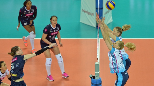 Chemik Police - Tauron MKS Dąbrowa Górnicza 3:0. Fot. Łukasz Szełemej [Radio Szczecin] Chemik Police o krok od finału [WIDEO, ZDJĘCIA]