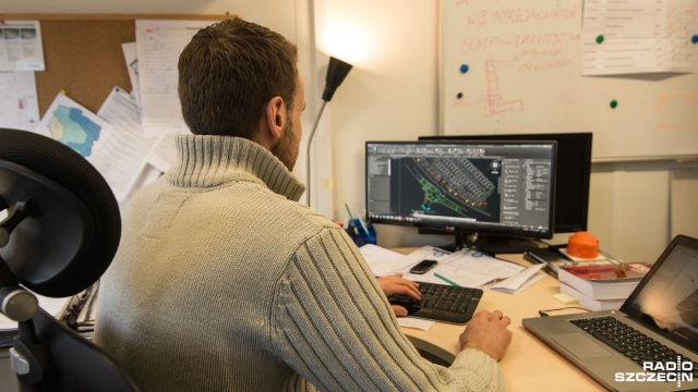 Domy dla uchodźców powstają w Stargardzie. Fot. Maciej Myszkowiak [Radio Szczecin] Domy dla uchodźców powstają w Stargardzie [WIDEO, ZDJĘCIA]