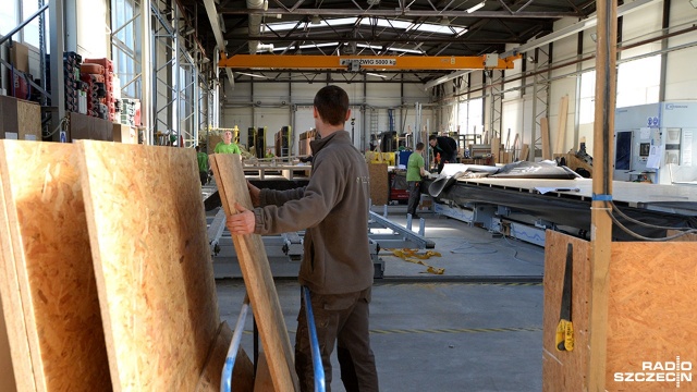 Domy dla uchodźców powstają w Stargardzie. Fot. Maciej Myszkowiak [Radio Szczecin] Domy dla uchodźców powstają w Stargardzie [WIDEO, ZDJĘCIA]