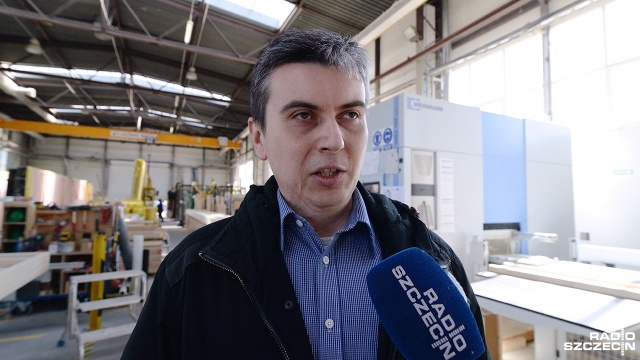 Domy dla uchodźców powstają w Stargardzie. Fot. Maciej Myszkowiak [Radio Szczecin] Domy dla uchodźców powstają w Stargardzie [WIDEO, ZDJĘCIA]