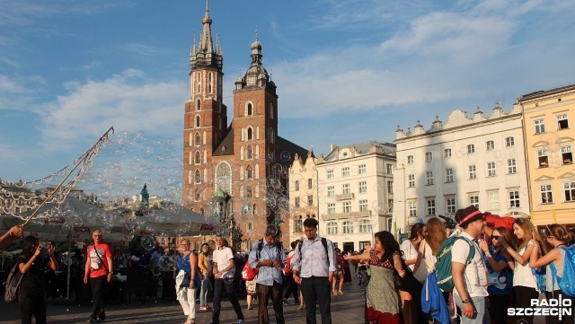 Kraków gotowy na Światowe Dni Młodzieży. Fot. Piotr Kołodziejski [Radio Szczecin] Kardynał Dziwisz zainauguruje Światowe Dni Młodzieży [ZDJĘCIA]