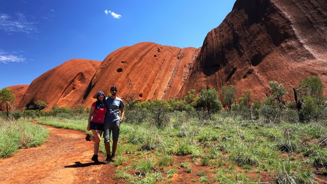 Australia, Uluru. Fot. Archiwum prywatne W rok dookoła świata. Z Czaplinka w podróż życia [ZDJĘCIA]