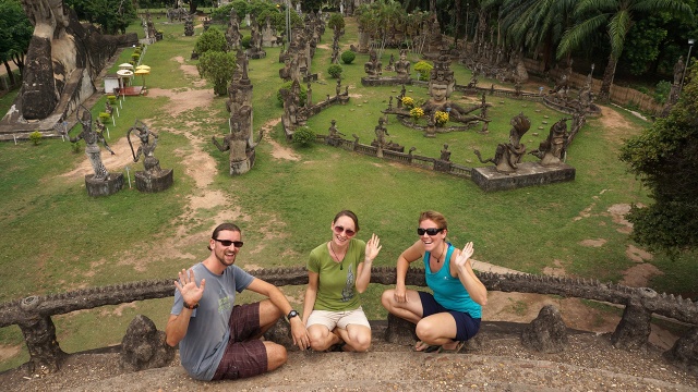 Laos, Budda Park. Fot. Archiwum prywatne W rok dookoła świata. Z Czaplinka w podróż życia [ZDJĘCIA]