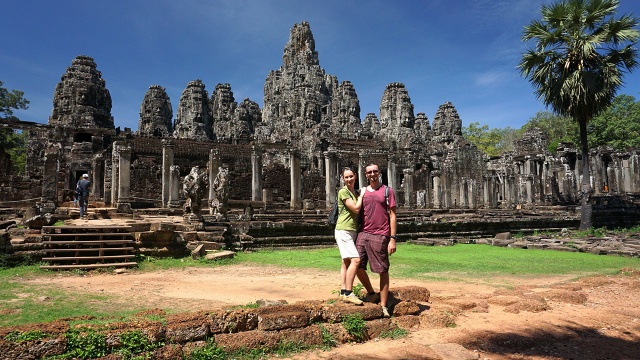 Kambodża, Bayon Fot. Archiwum prywatne W rok dookoła świata. Z Czaplinka w podróż życia [ZDJĘCIA]