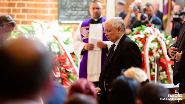 Uroczystości pogrzebowe Piotra Jani w szczecińskiej katedrze. Fot. Konrad Nowak [Radio Szczecin] Uroczystości pogrzebowe Piotra Jani w szczecińskiej katedrze [WIDEO, DUŻO ZDJĘĆ]