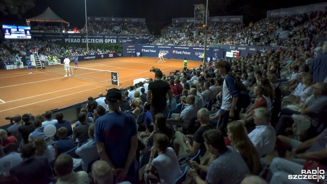 Fot. Jarosław Gaszyński [Radio Szczecin] Jerzy Janowicz w drugiej rundzie Pekao Open [ZDJĘCIA]