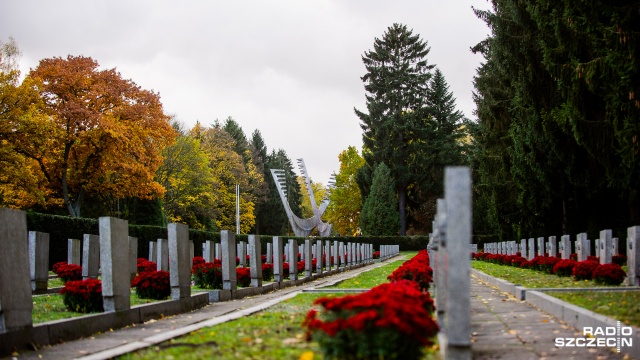 Cmentarz Centralny w Szczecinie. Fot. Konrad Nowak [Radio Szczecin] Ślady historii na Cmentarzu Centralnym [WIDEO, ZDJĘCIA]