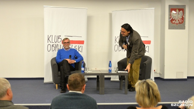 Spotkanie z Jackiem Żakowskim w Szczecinie. Fot. Łukasz Szełemej [Radio Szczecin] Jacek Żakowski o zmianach w Polsce: Plebejska rewolta [ZDJĘCIA]
