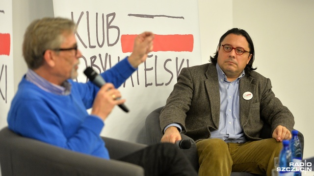 Spotkanie z Jackiem Żakowskim w Szczecinie. Fot. Łukasz Szełemej [Radio Szczecin] Jacek Żakowski o zmianach w Polsce: Plebejska rewolta [ZDJĘCIA]