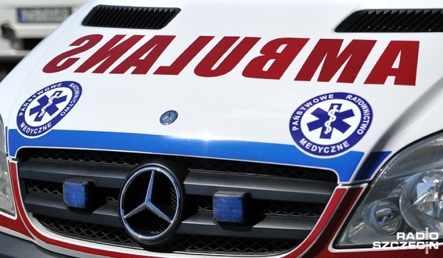 Opel Vectra i Ranault Megane zderzyły się na obwodnicy Lipian przy skrzyżowaniu starej trójki z drogą prowadzącą w kierunku Barlinka.