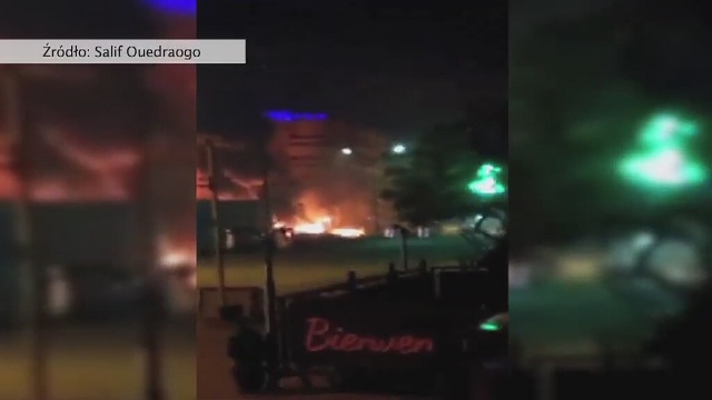 27 osób zginęło w ataku terrorystycznym w stolicy Burkina Faso - Wagadugu. Grupa terrorystów zaatakowała odwiedzany przez turystów luksusowy hotel Splendid.