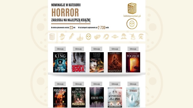 Horror, którego akcja dzieje się w Szczecinie walczy o nagrodę Książka Roku 2015. Konkurs organizuje największy serwis poświęcony literaturze w Polsce lubimyczytać.pl.