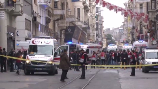 Zamach bombowy w Stambule [WIDEO]