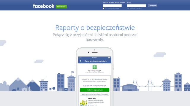 Powiadom bliskich, że jesteś bezpieczny - taką funkcję aktywował Facebook po zamachach w Brukseli.