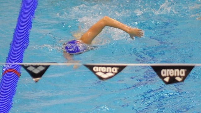 Mocnym szczecińskim akcentem zakończył się pierwszy dzień Grand Prix Pucharu Polski w pływaniu na basenie Floating Arena. Filip Zaborowski z MKP Szczecin wygrał wyścig na 400 metrów stylem dowolnym.
