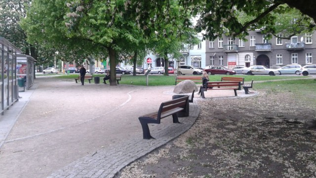Kolejny etap prac na skwerze Kuklińskiego. Co tam powstanie