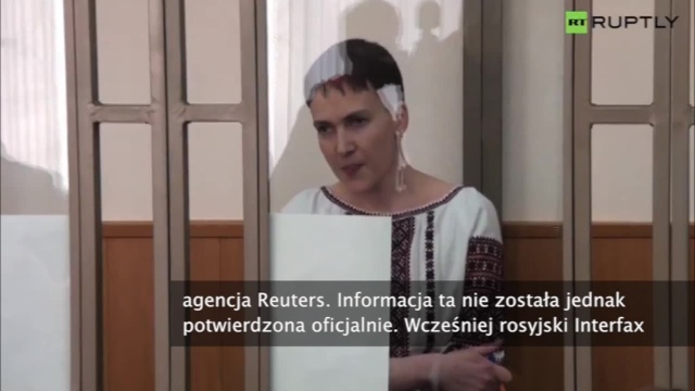 Ukraińska nawigatorka skazana na 22 lat łagru za rzekomy współudział w zabójstwie dwóch rosyjskich dziennikarzy wróciła do ojczyzny.