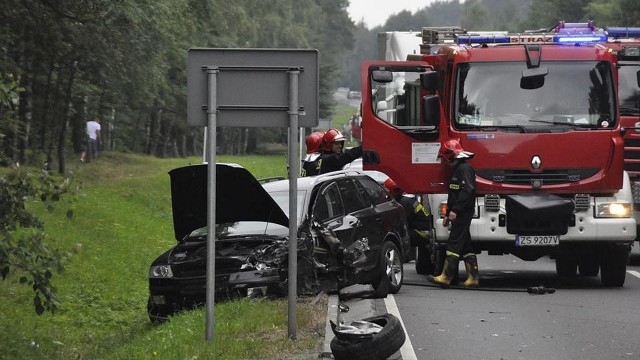 Dzieci ranne w wypadku w Mostowie [ZDJĘCIA]
