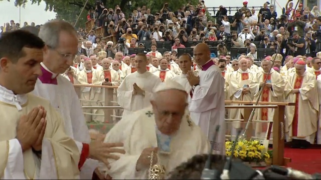 Papież Franciszek odprawił mszę święta z okazji 1050-lecia chrztu Polski. Liturgia odbyła się na Jasnej Górze w Częstochowie.