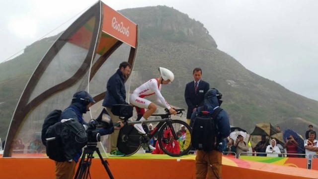 Katarzyna Niewiadoma i Anna Plichta nie liczyły się w walce o podium w jeździe indywidualnej na czas w IO w Rio de Janeiro.