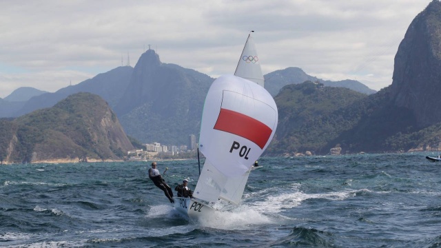 14. i 19. miejsce zajmowała polska osady klasy 470 podczas olimpijskich regat w Rio de Janeiro.