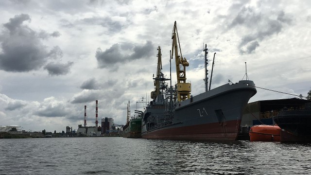 Bałtyk wpłynął do Szczecina