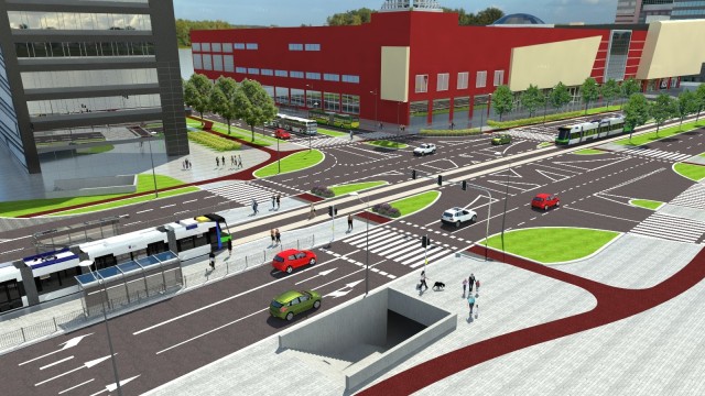 Po półrocznym projektowaniu czas na fizyczne zmiany. Od poniedziałku kierowcy i piesi będą mogli mieć kłopoty z przejściem i przejazdem przez skrzyżowanie alei Wyzwolenia z Rayskiego i Malczewskiego w Szczecinie.