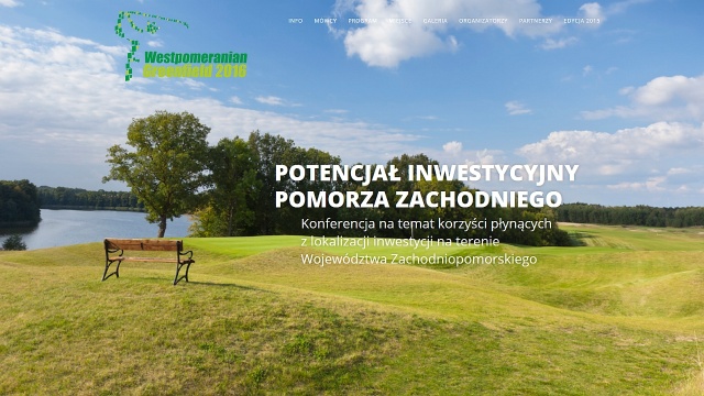 Na polu golfowym pod Choszcznem odbywa się konferencja poświęcona potencjałowi inwestycyjnemu Pomorza Zachodniego. Biznesmeni grają i przy okazji zapoznają się z ofertą gruntów oraz z rynkiem pracy w regionie.
