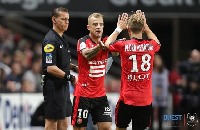 Wychowanek Pogoni Szczecin Kamil Grosicki z przytupem powrócił na ligowe boiska we Francji.