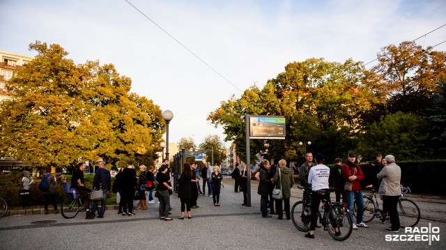 W ciszy i bez transparentów. Czarny Protest w Szczecinie [ZDJĘCIA]