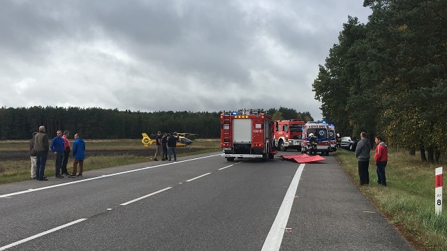 Śmiertelny wypadek na DK 6 [WIDEO, ZDJĘCIA]
