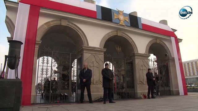 Prezydent odsłonił tablicę upamiętniającą Wyklętych [WIDEO]