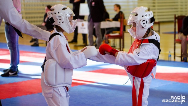 Młodzi karatecy walczyli w Szczecinie [ZDJĘCIA]